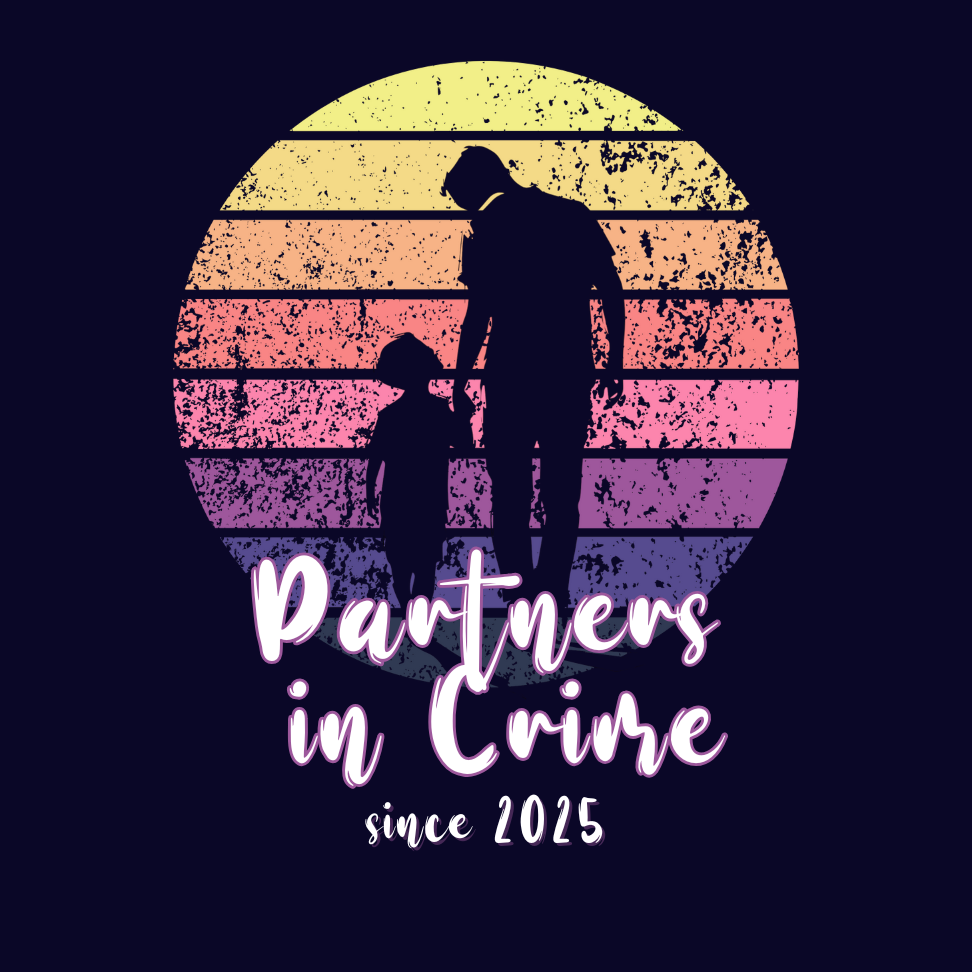 PAPA T-Shirt PARTNER IN CRIME Rundhals personalisiert