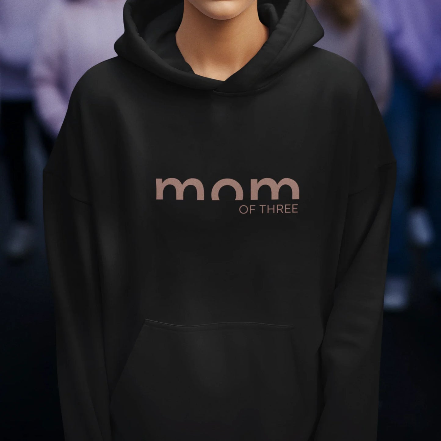 MAMA Hoodie MOM OF TWO personalisiert