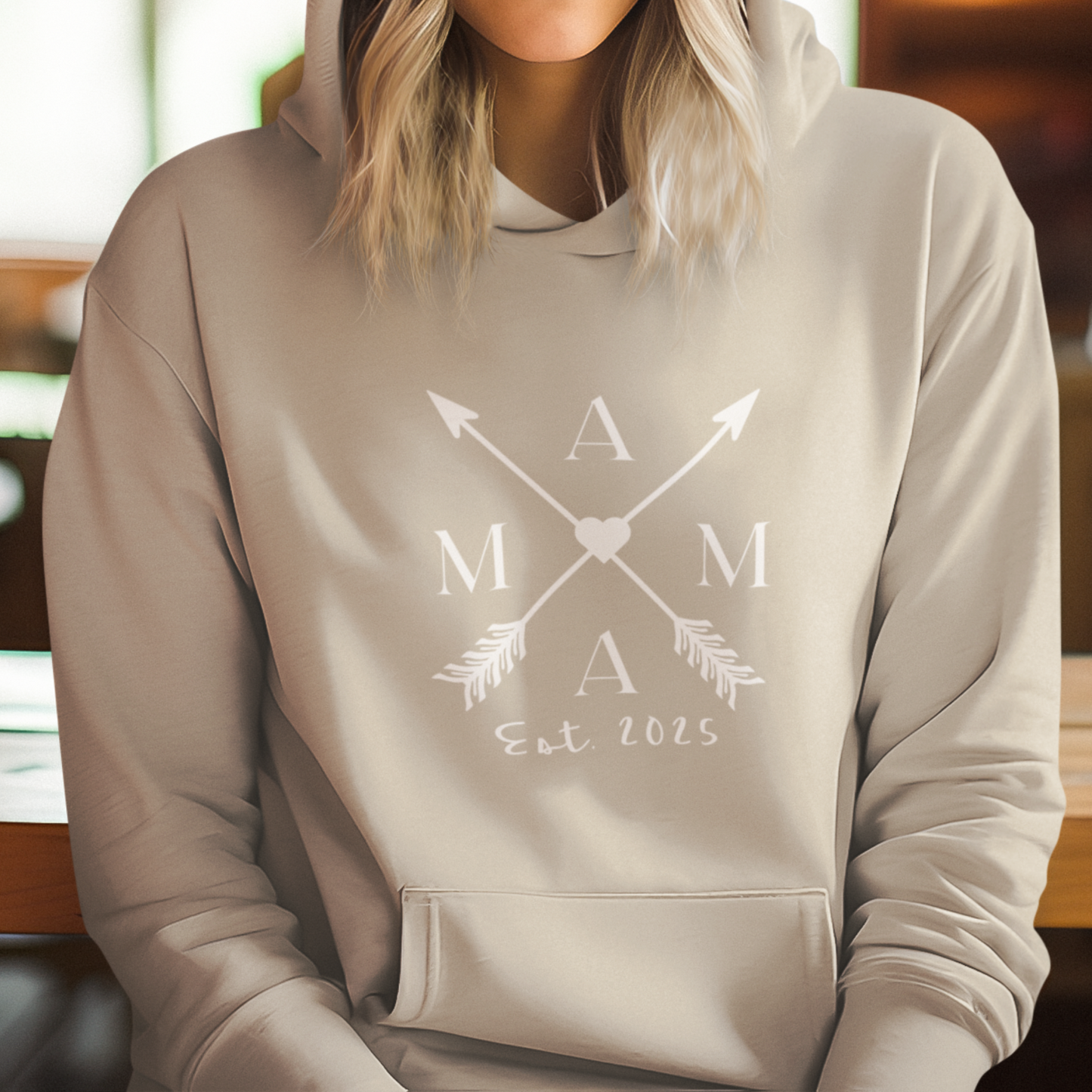 MAMA Hoodie ARROWS personalisiert