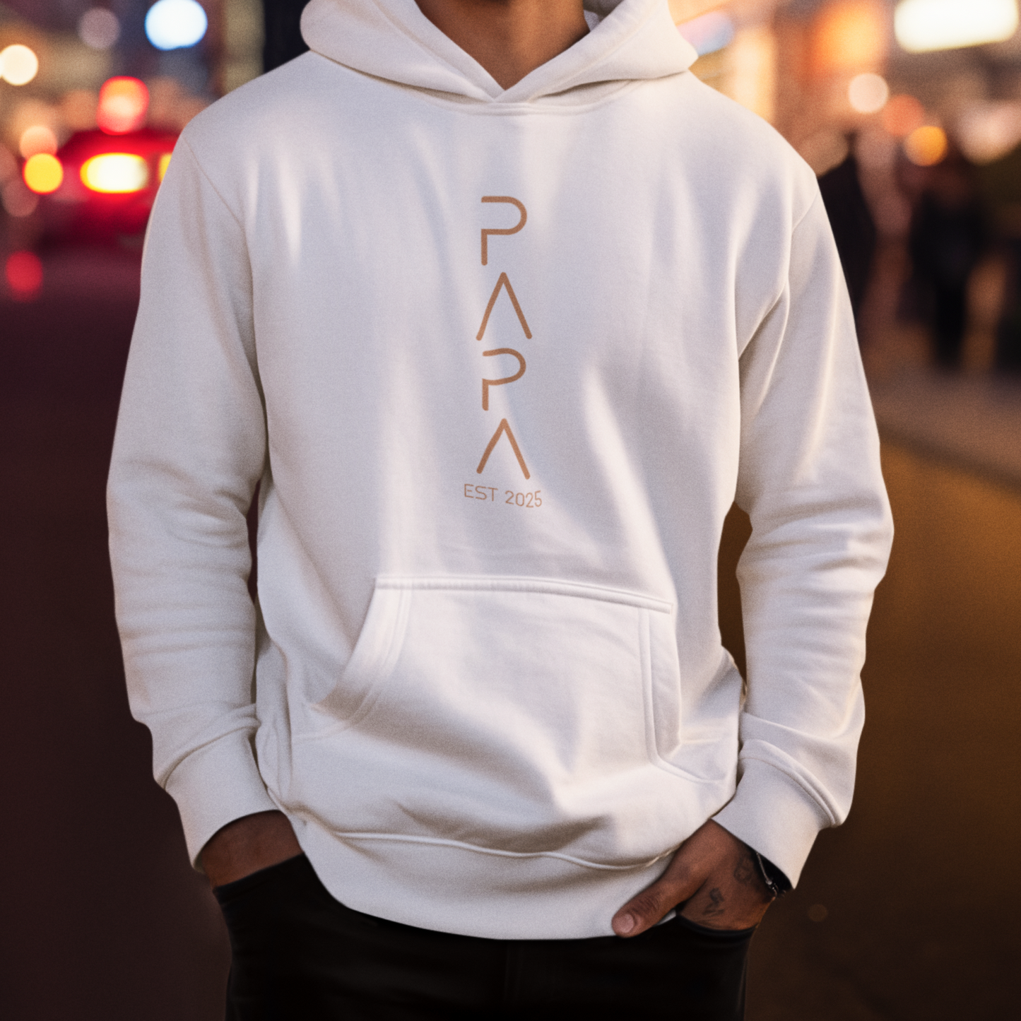 PAPA Hoodie FUTURISTIC personalisiert