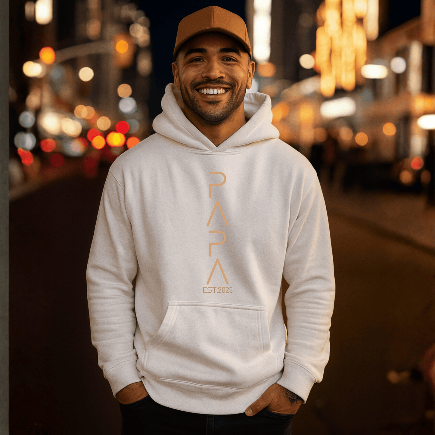 PAPA Hoodie FUTURISTIC personalisiert