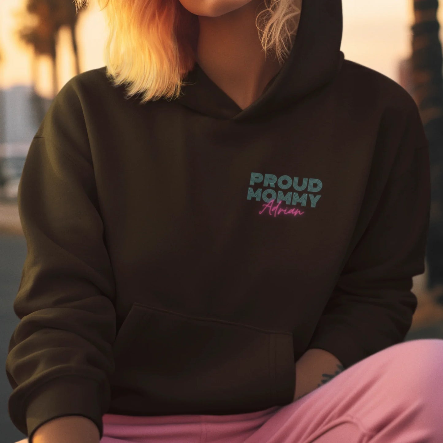 MAMA Hoodie PROUD personalisiert