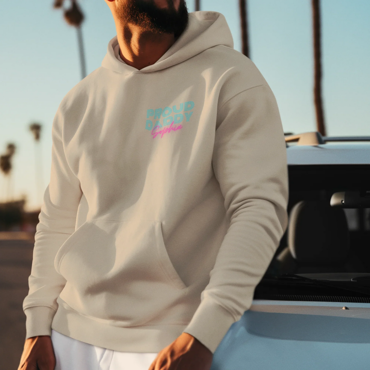 PAPA Hoodie PROUD personalisiert