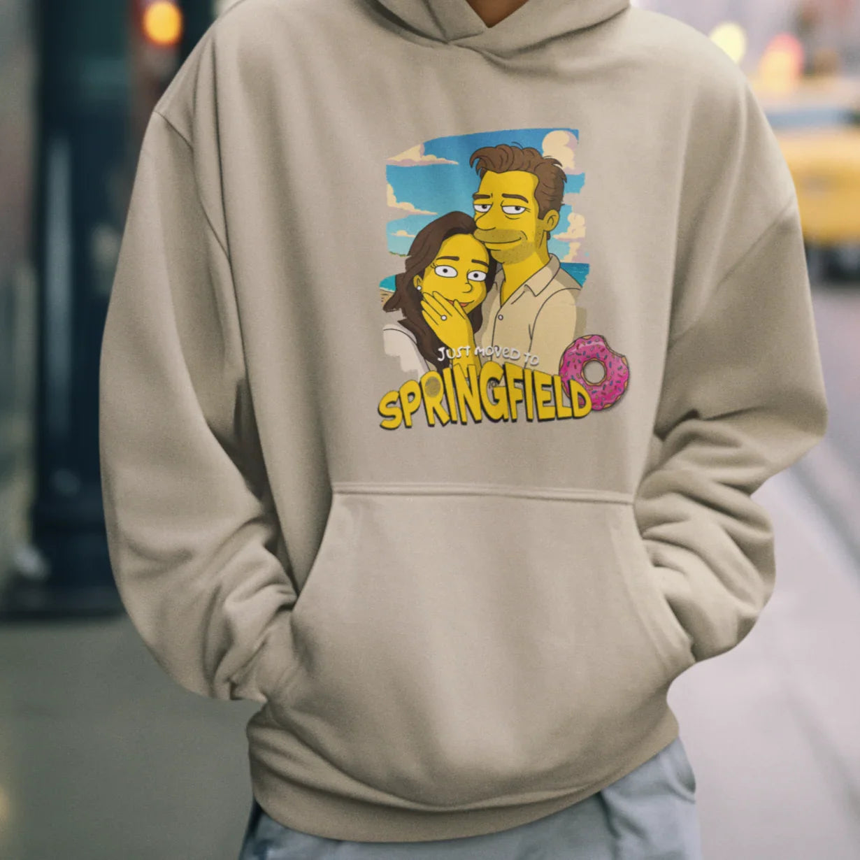MAMA Hoodie SIMPSONS STYLE mit Deinem Foto personalisiert