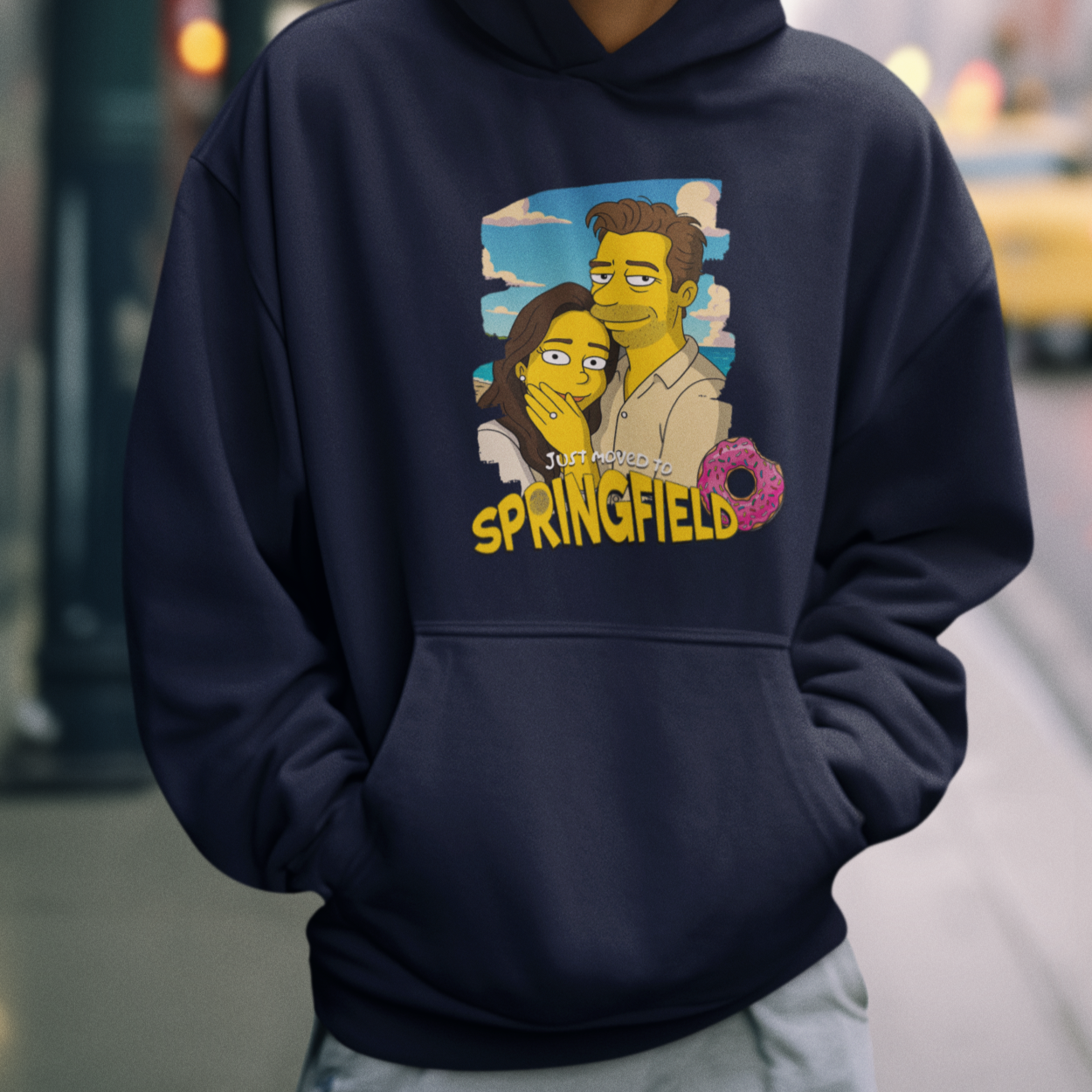 MAMA Hoodie SIMPSONS STYLE mit Deinem Foto personalisiert