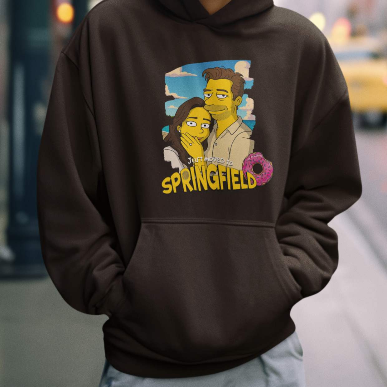 MAMA Hoodie SIMPSONS STYLE mit Deinem Foto personalisiert
