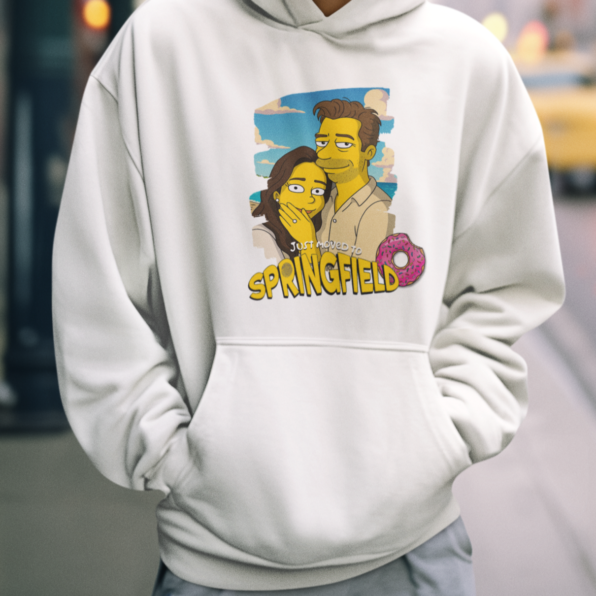 MAMA Hoodie SIMPSONS STYLE mit Deinem Foto personalisiert