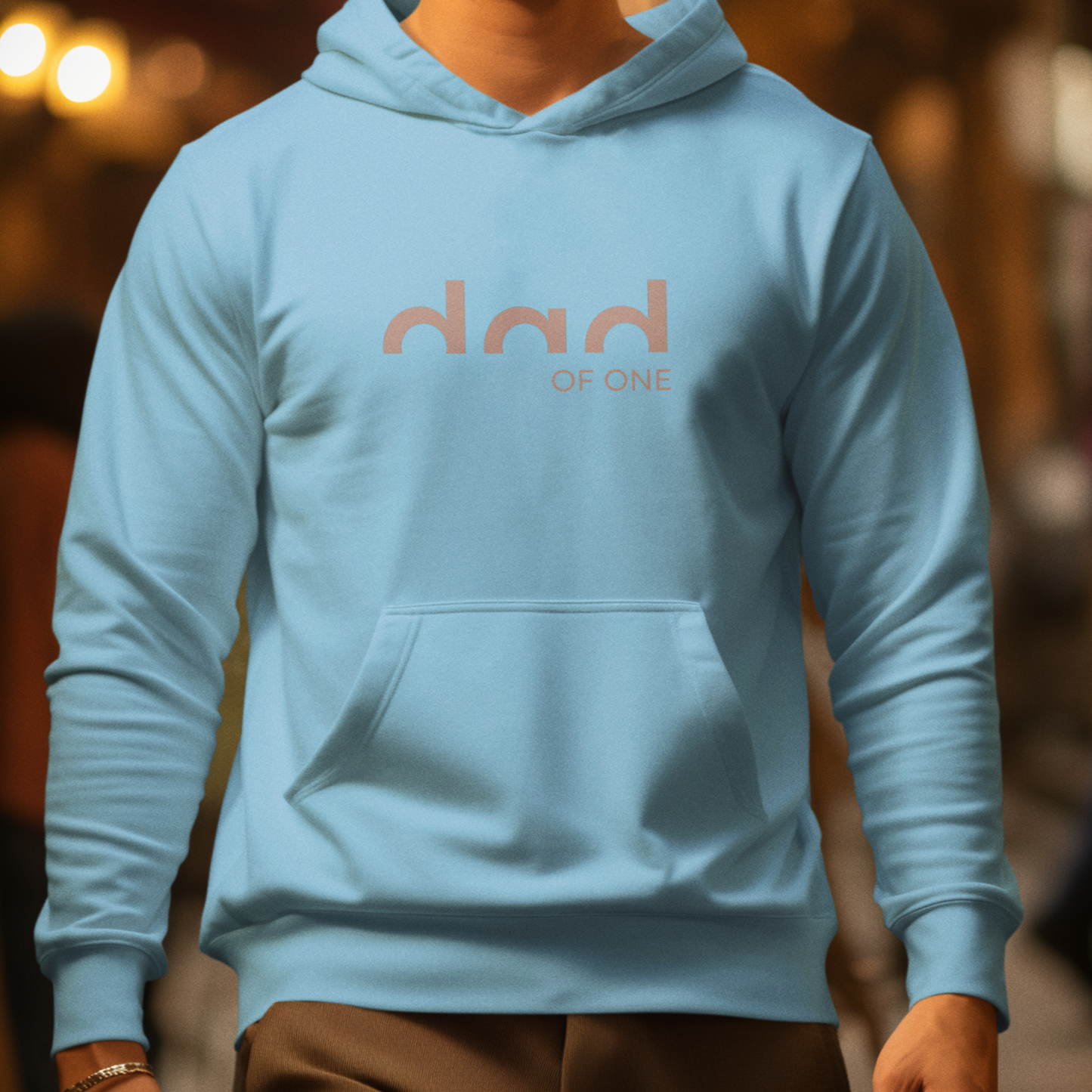 PAPA Hoodie DAD OF TWO personalisiert