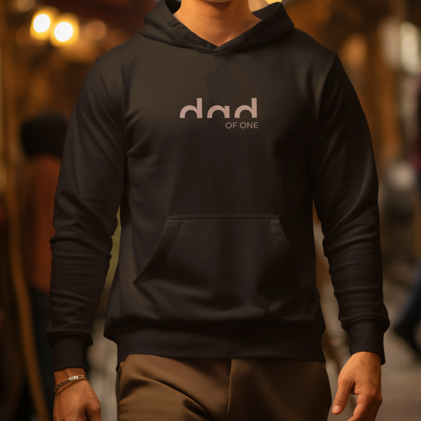 PAPA Hoodie DAD OF TWO personalisiert