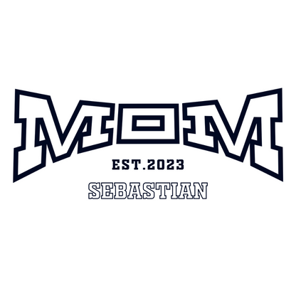 MAMA Hoodie COLLEGE personalisiert