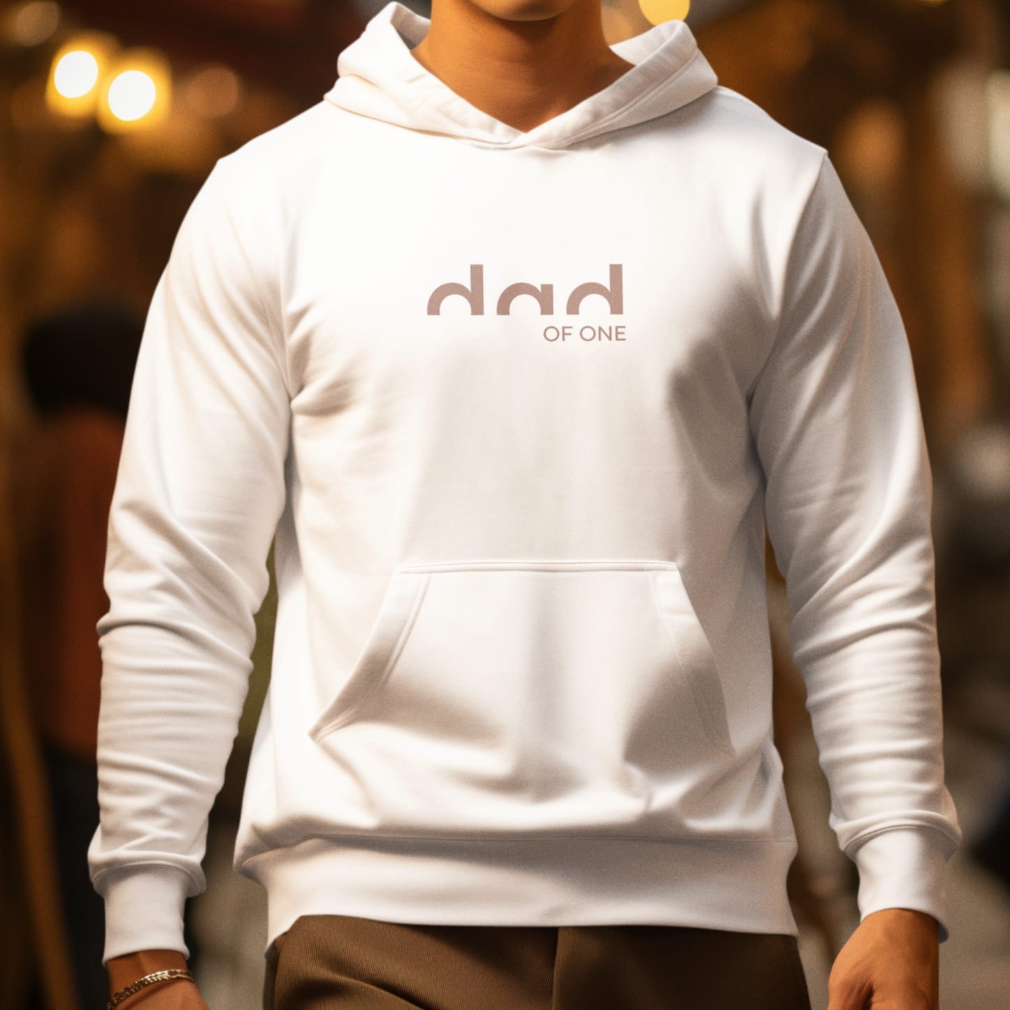 PAPA Hoodie DAD OF TWO personalisiert