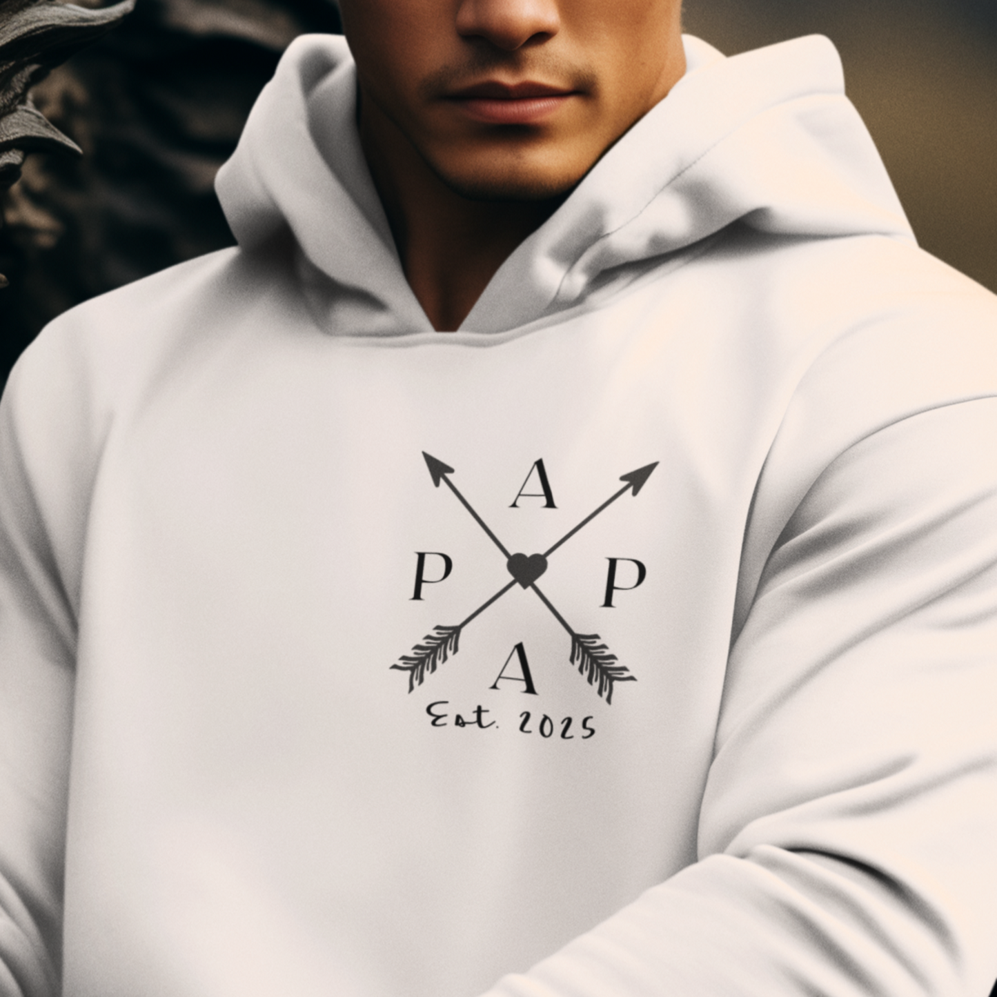 PAPA Hoodie ARROWS personalisiert