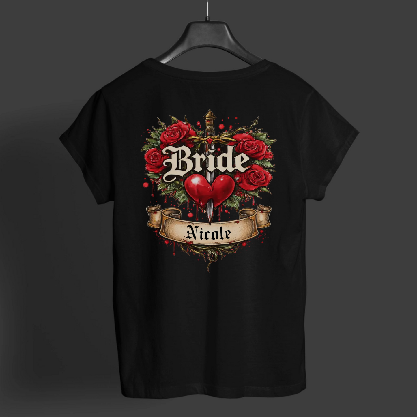 BRIDE T-Shirt TEAM BRIDE WE ROCK