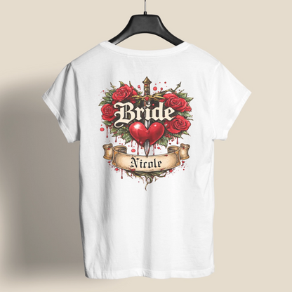 BRIDE T-Shirt TEAM BRIDE WE ROCK
