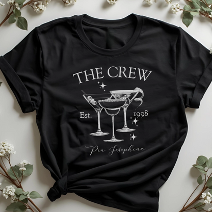 BRIDE T-Shirt TEAM BRIDE COCKTAILS