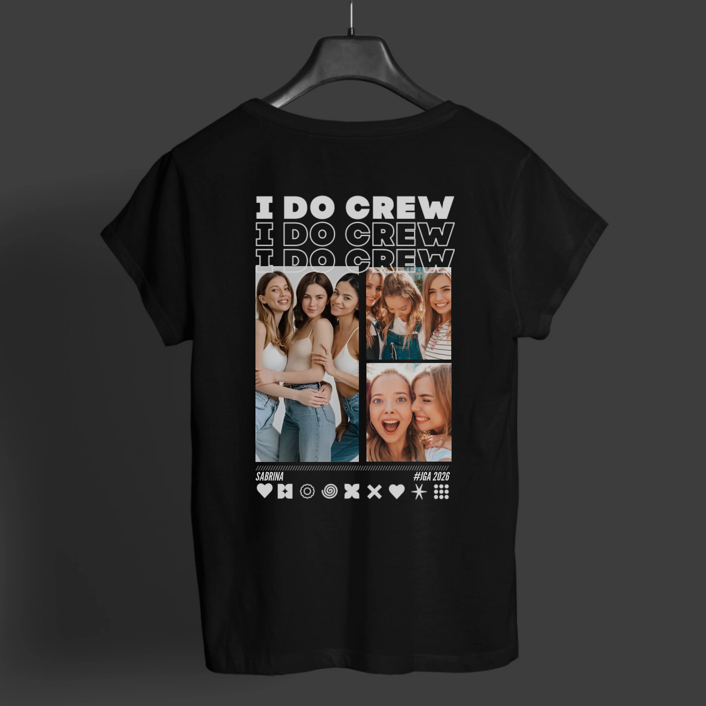 BRIDE T-Shirt mit Deinen FOTOS