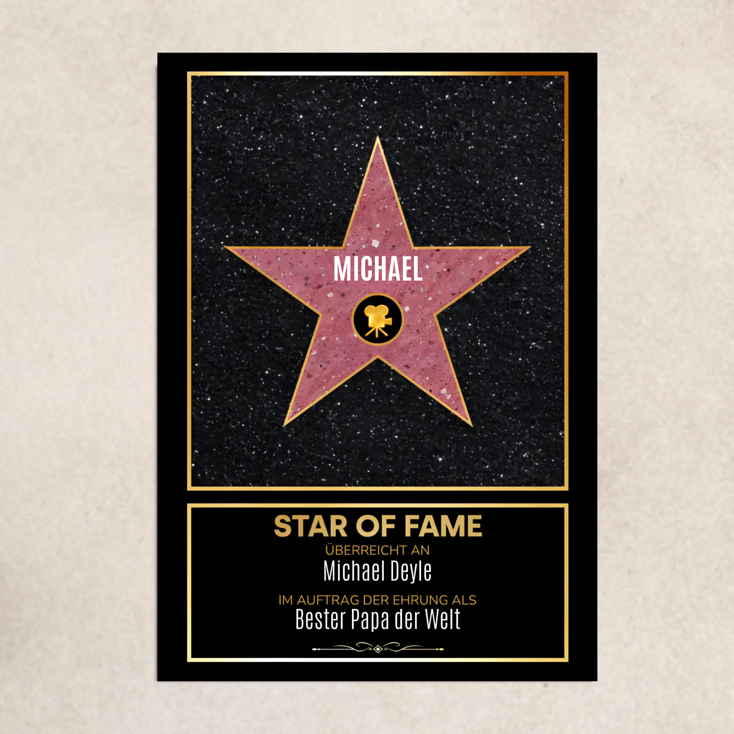 FOTO-POSTER Star of Fame