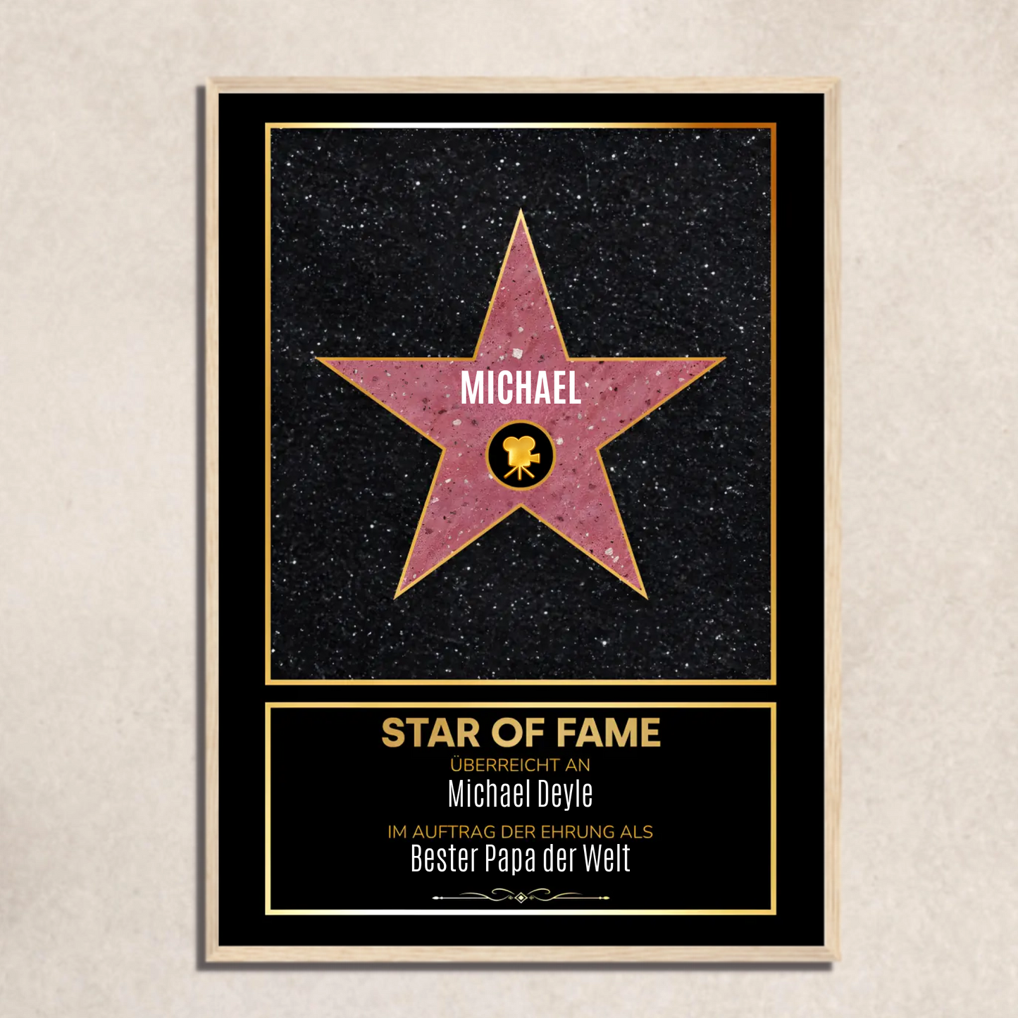 FOTO-POSTER Star of Fame