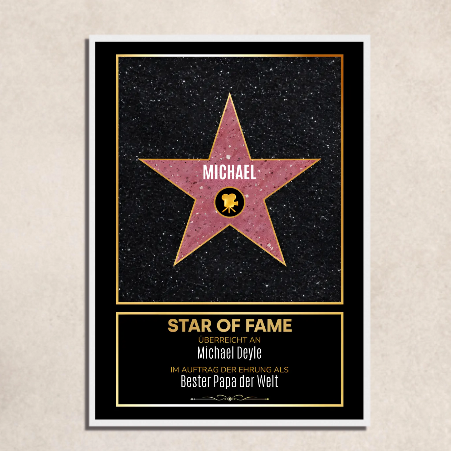 FOTO-POSTER Star of Fame