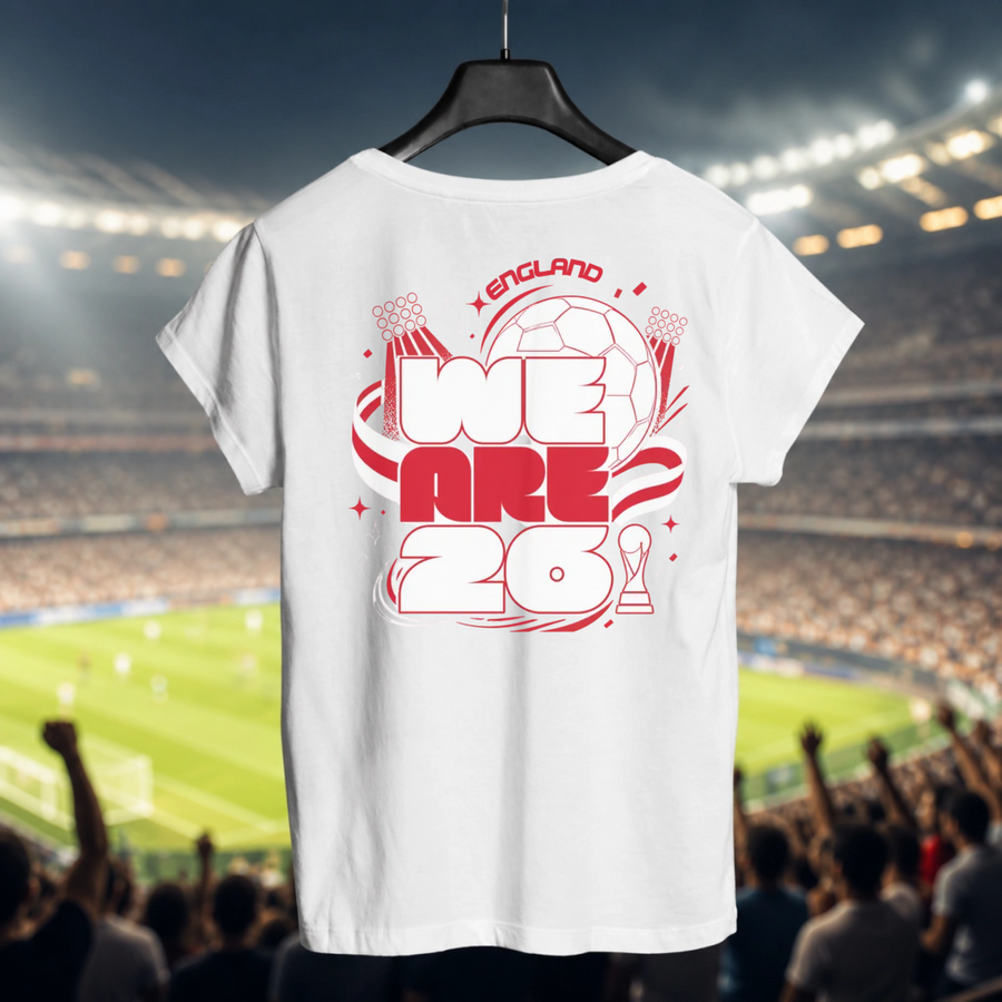 England WE ARE 26 Fan T-Shirt