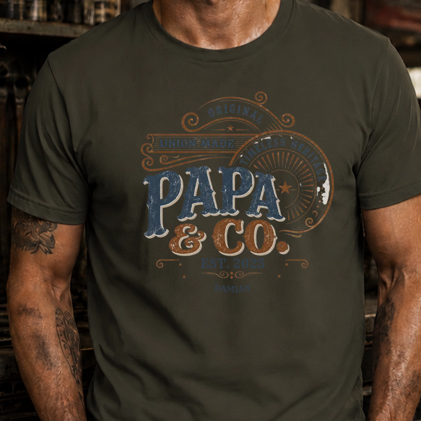 PAPA T-Shirt VINTAGE PAPA & CO