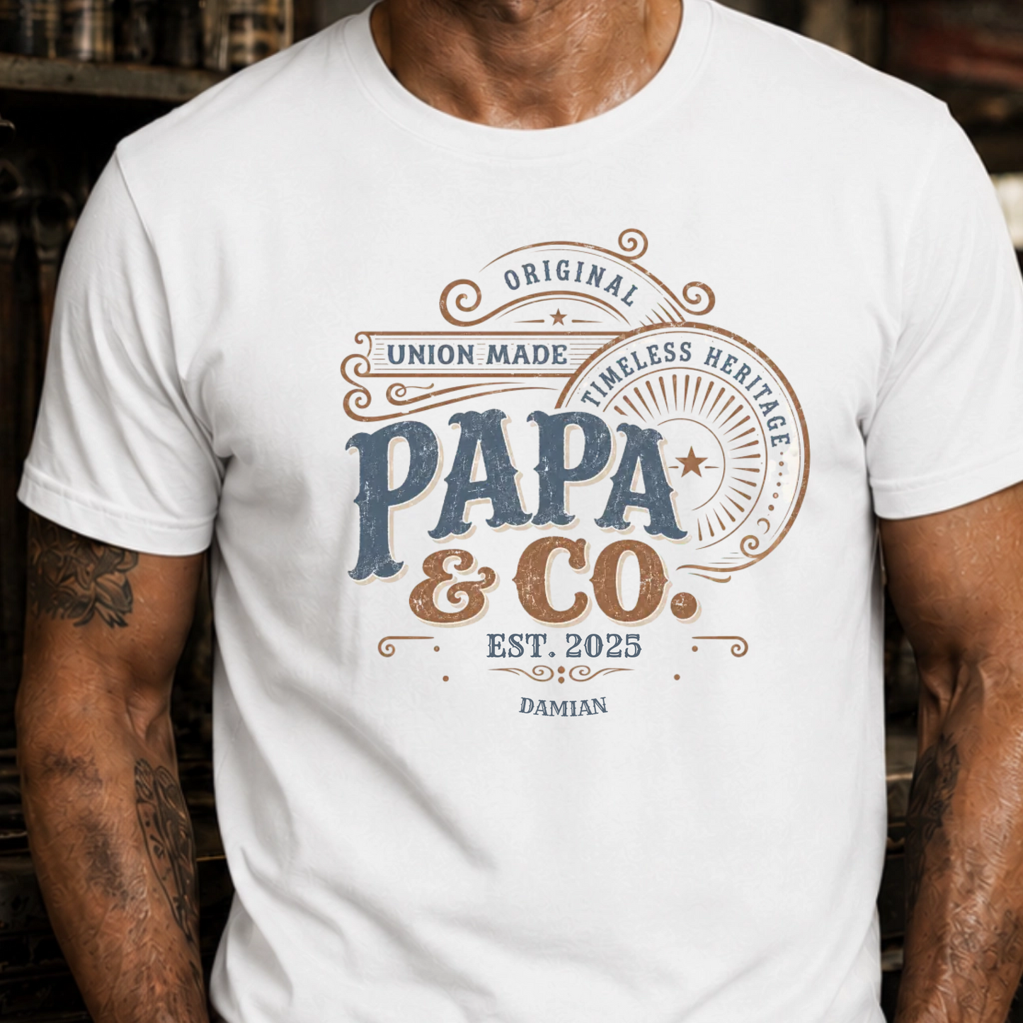 PAPA T-Shirt VINTAGE PAPA & CO