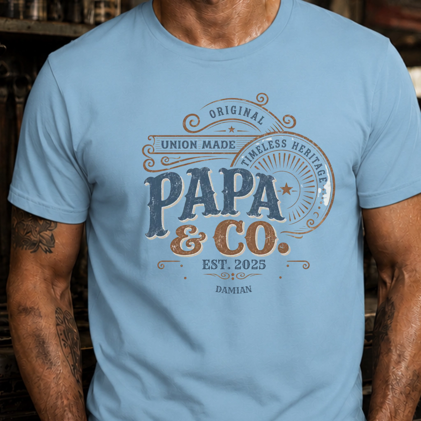 PAPA T-Shirt VINTAGE PAPA & CO