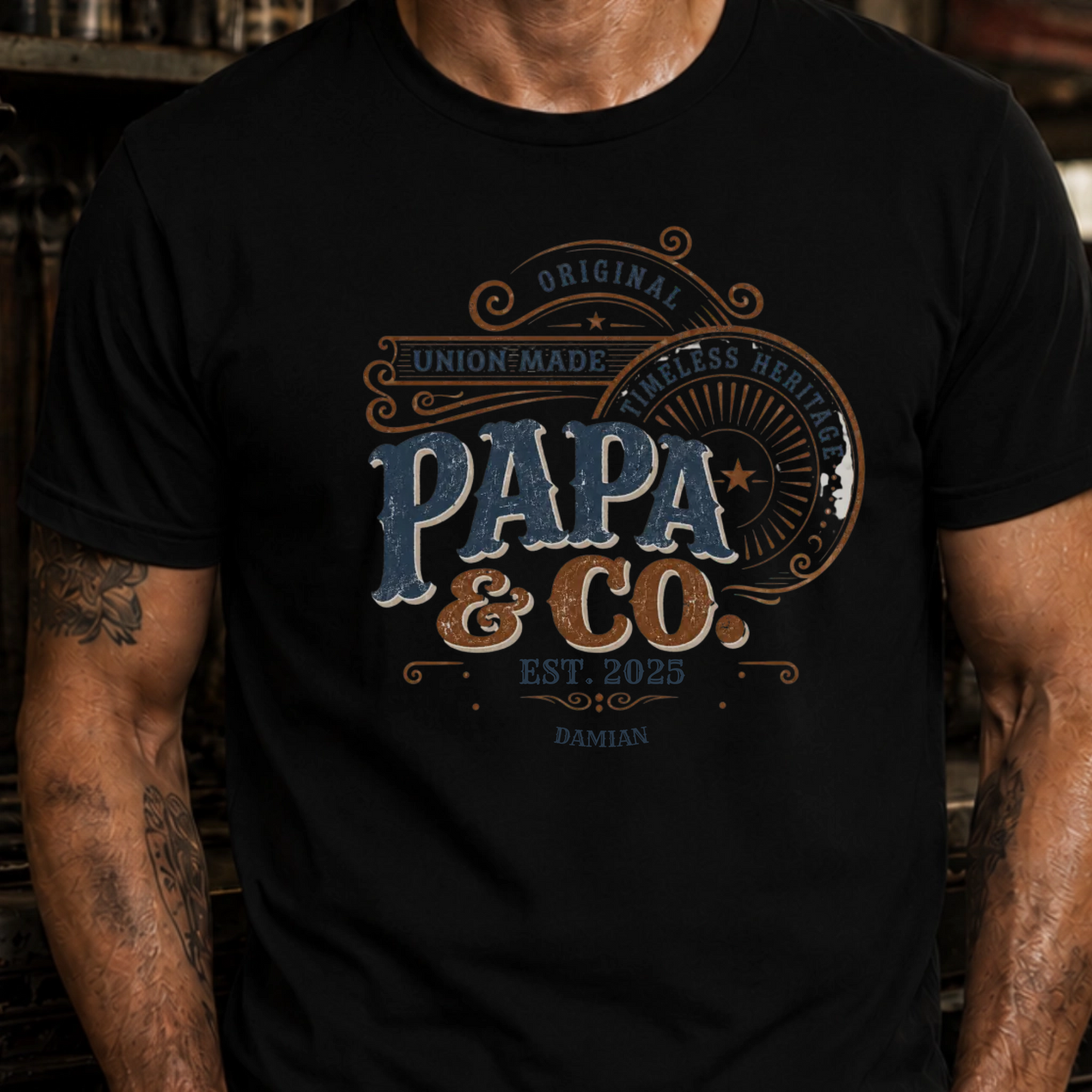 PAPA T-Shirt VINTAGE PAPA & CO