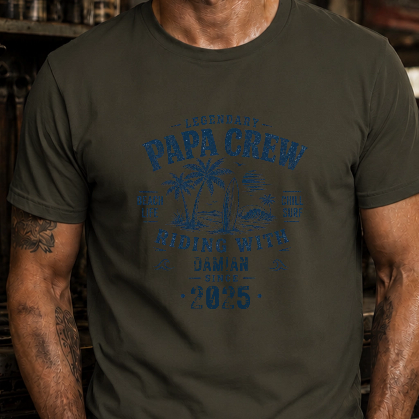 PAPA T-Shirt VINTAGE SURFER