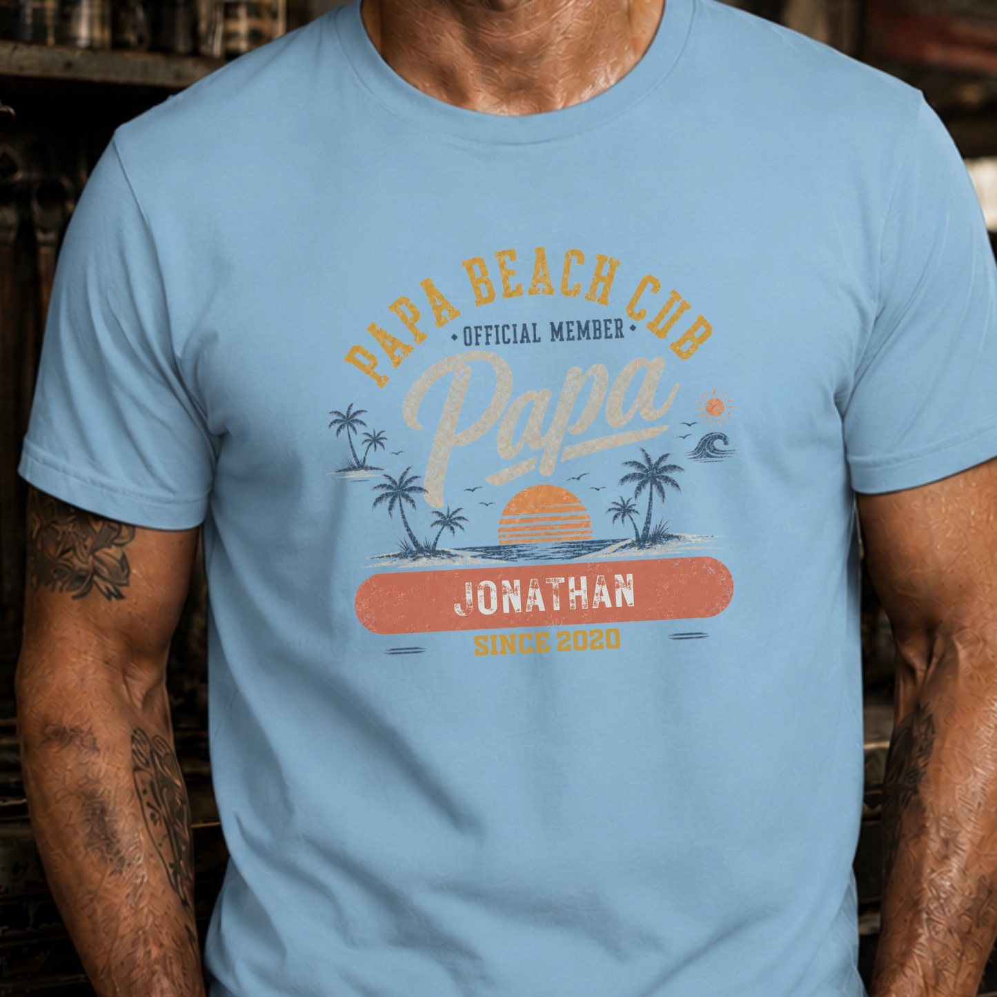 PAPA T-Shirt BEACH CLUB