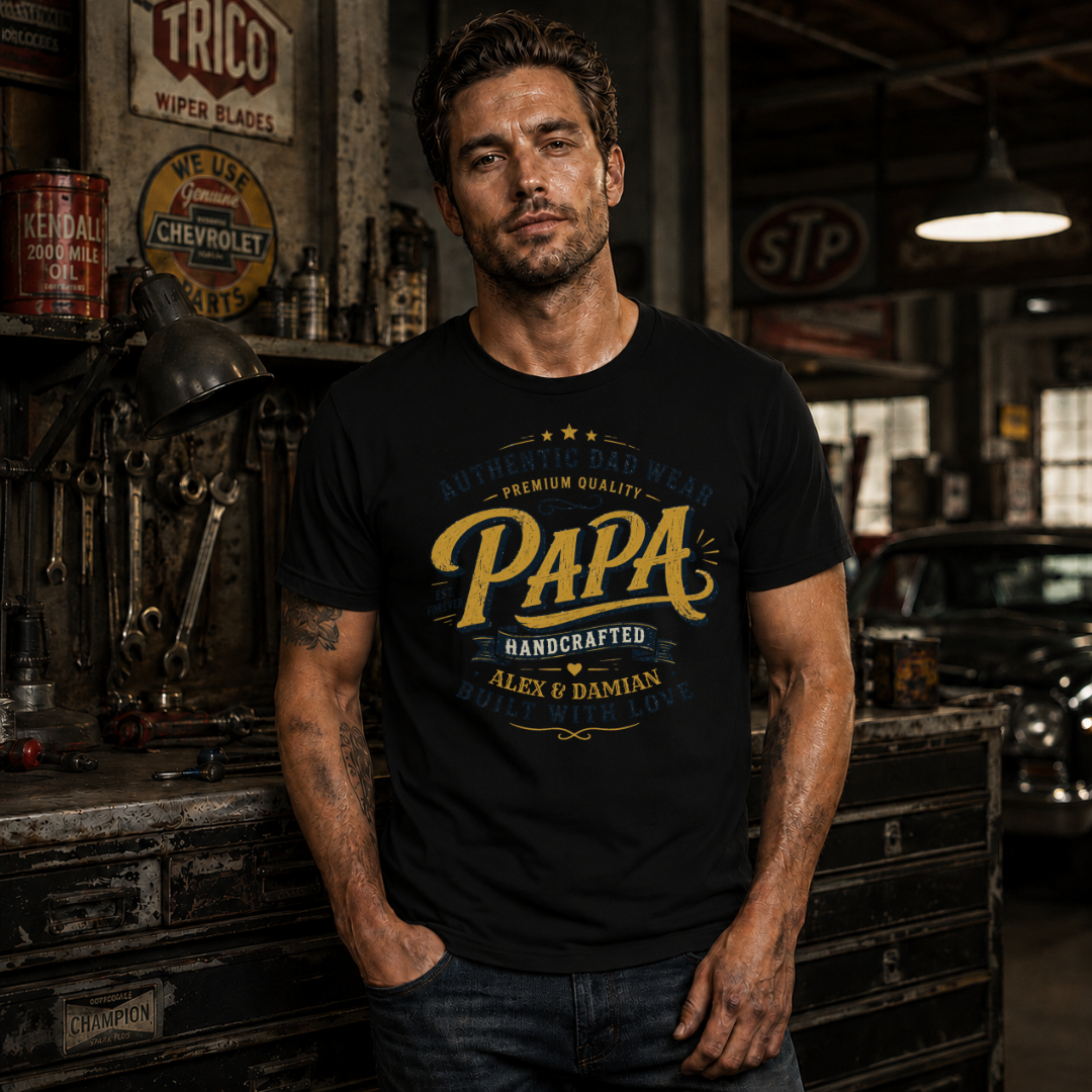 PAPA T-Shirt VINTAGE STYLE