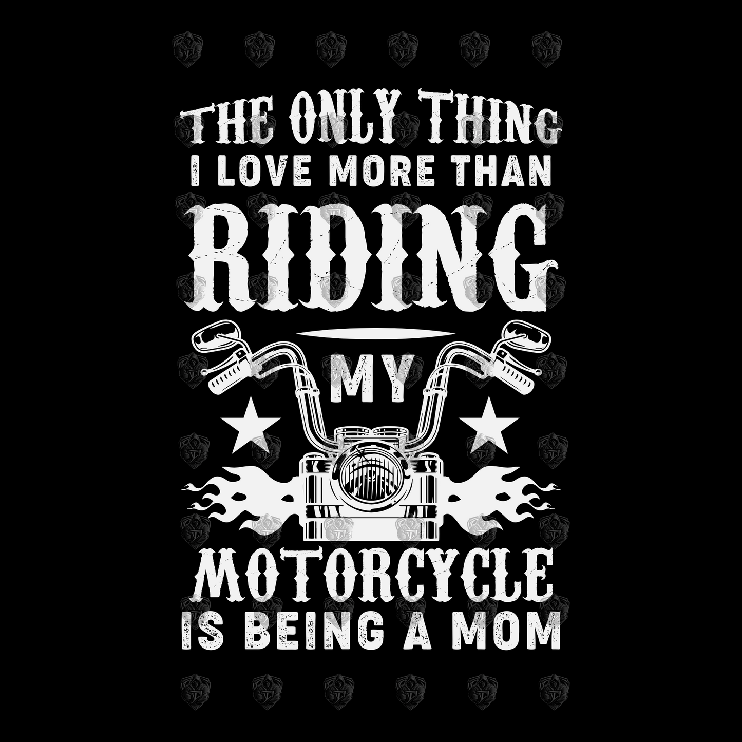 MOM T-Shirt RIDER Rundhals