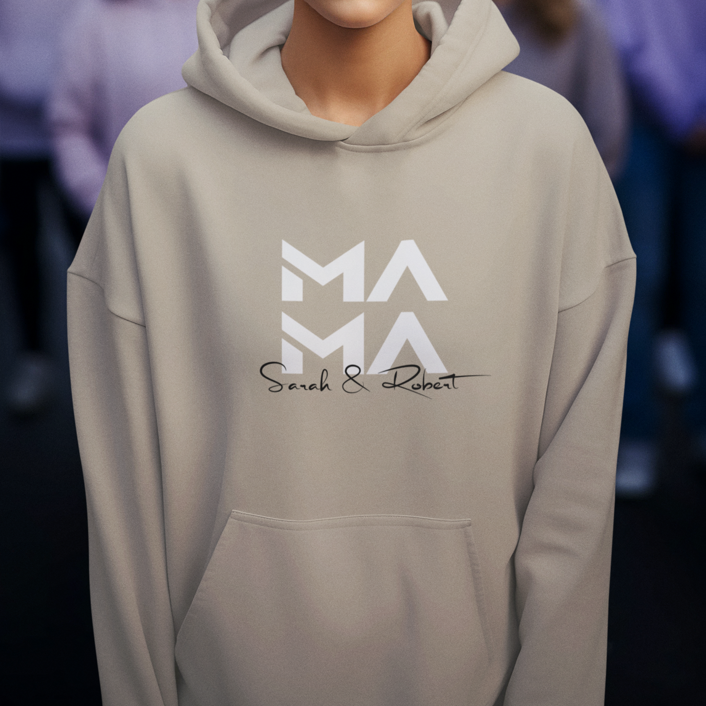 MAMA Hoodie MINIMAL personalisiert