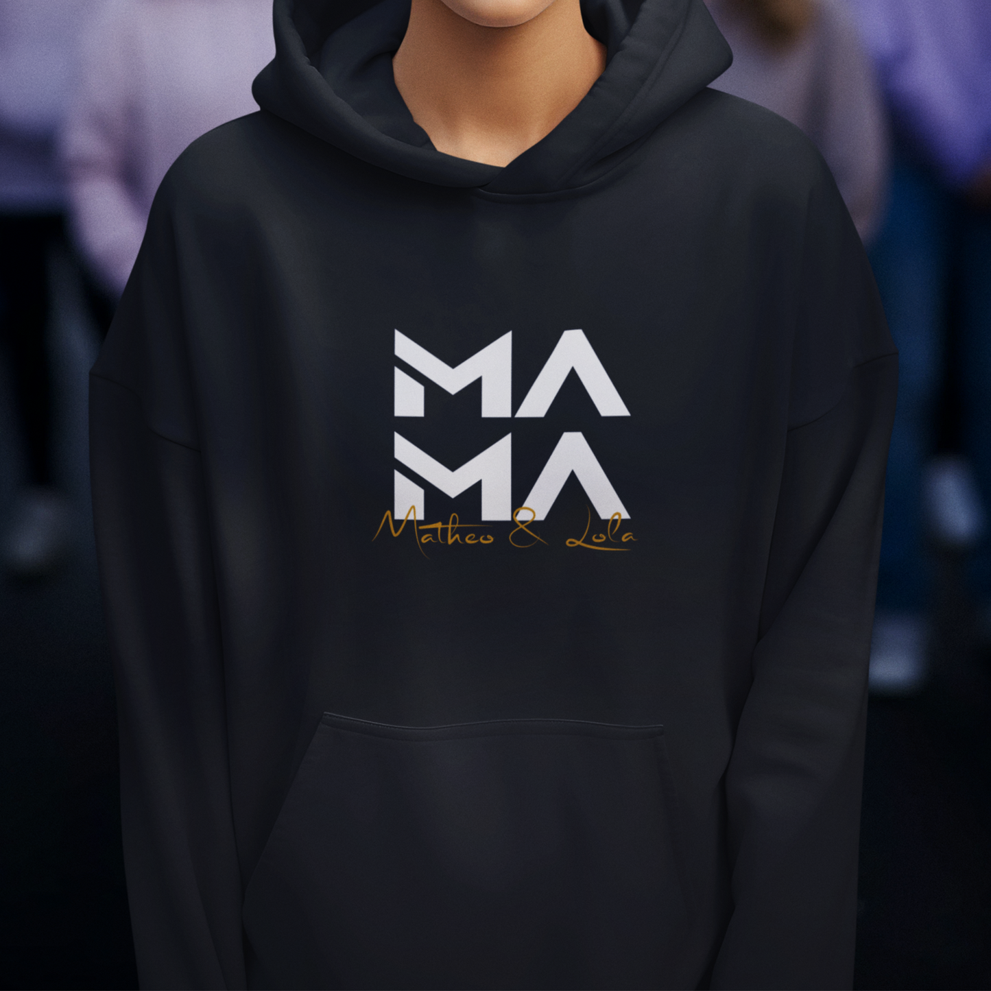 MAMA Hoodie MINIMAL personalisiert