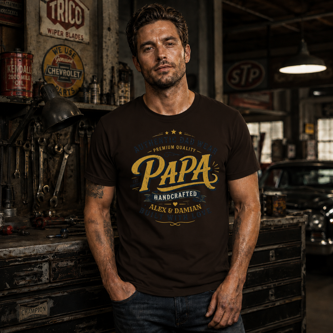 PAPA T-Shirt VINTAGE STYLE