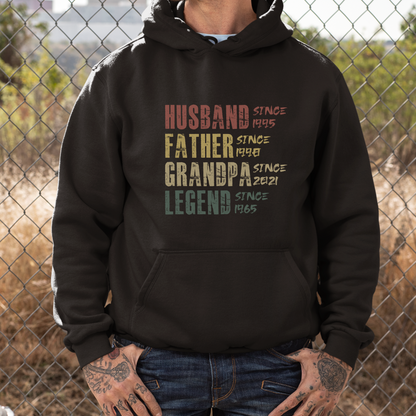 PAPA Hoodie LEGEND personalisiert