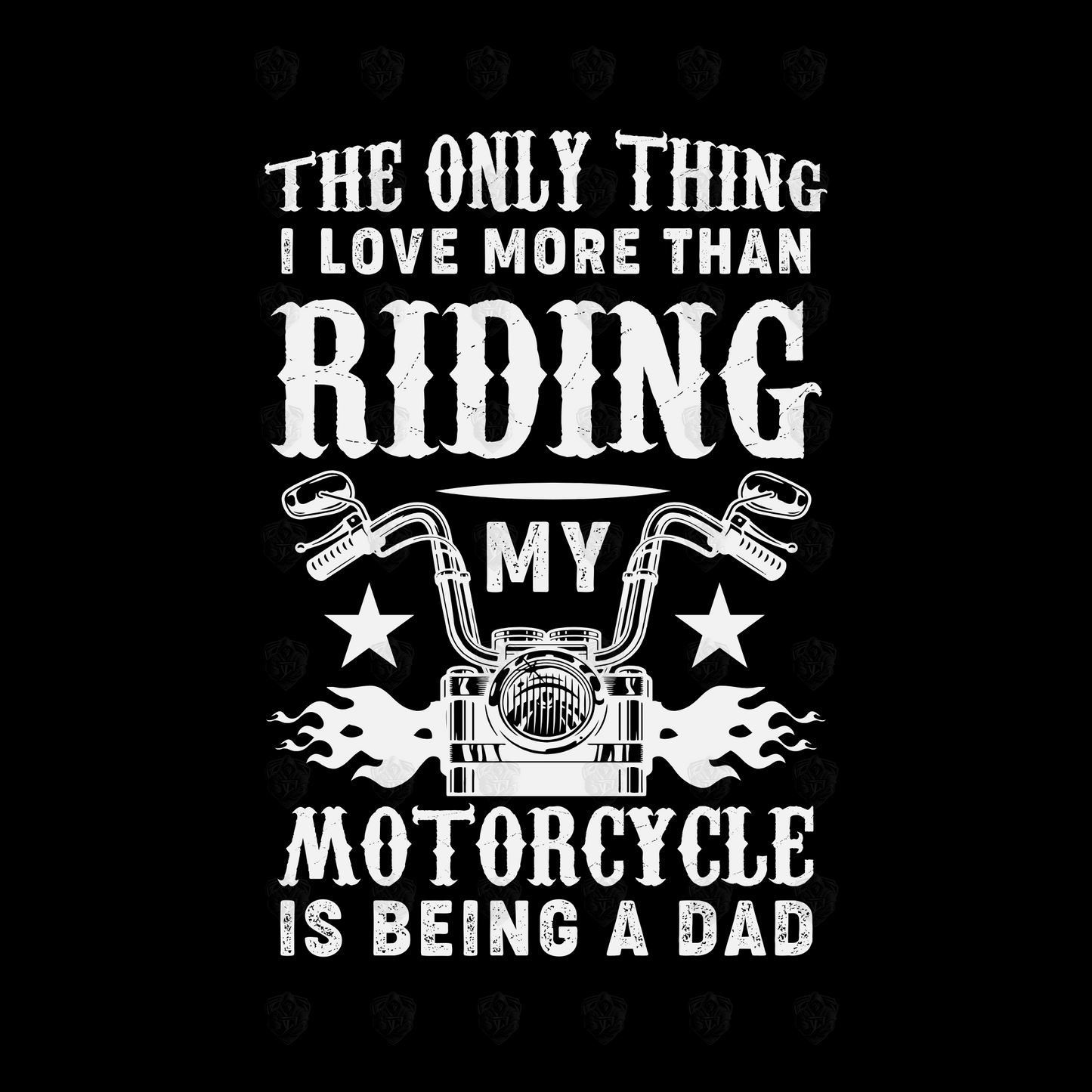 DAD T-Shirt RIDER Rundhals