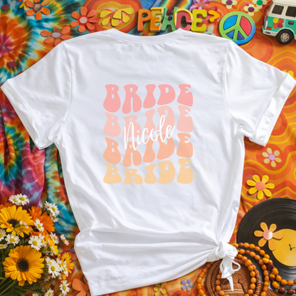 RETRO BRIDE T-Shirt TEAM BRIDE