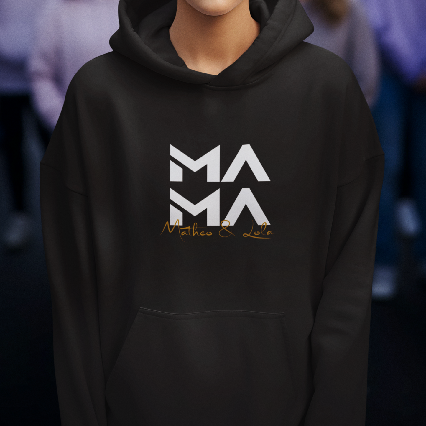 MAMA Hoodie MINIMAL personalisiert