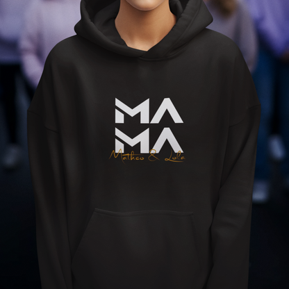 MAMA Hoodie MINIMAL personalisiert