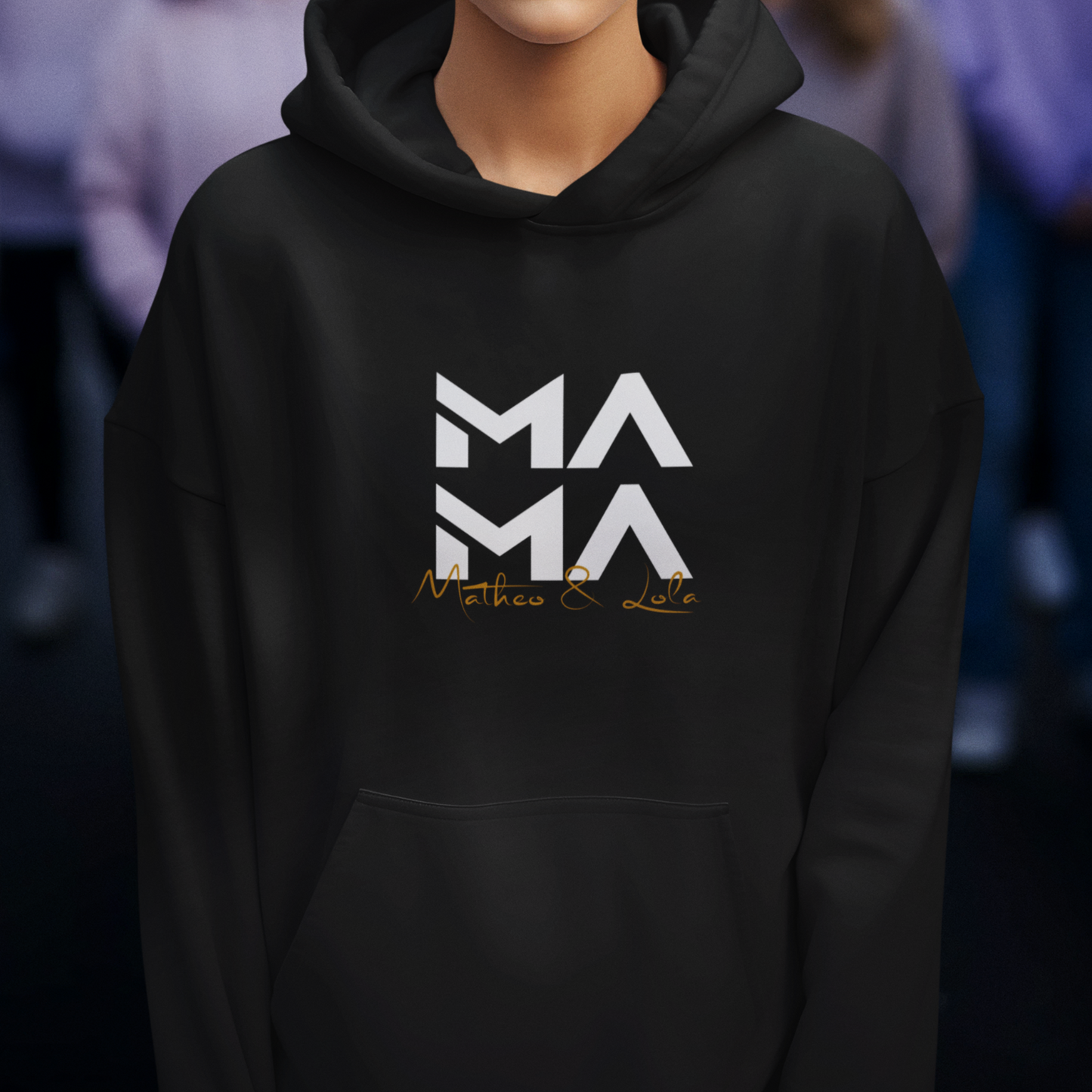 MAMA Hoodie MINIMAL personalisiert