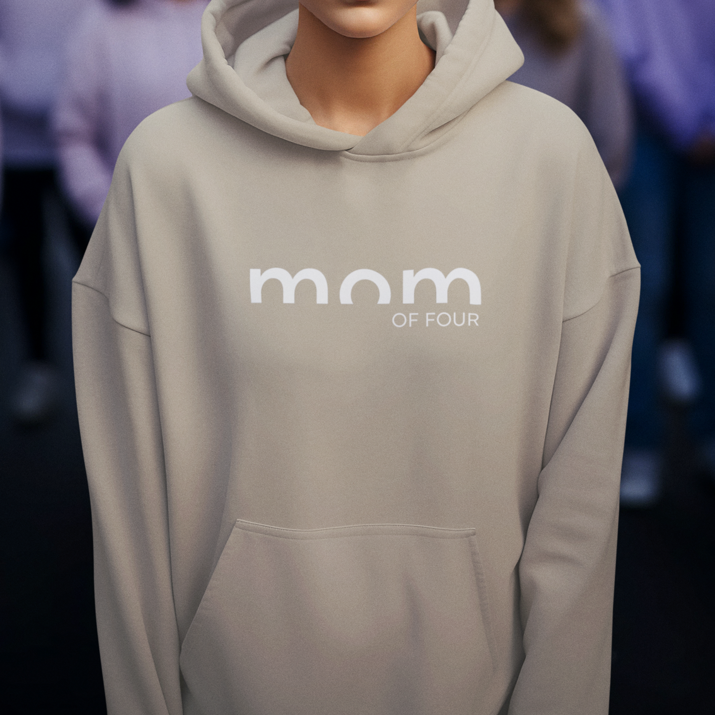 MAMA Hoodie MOM OF TWO personalisiert