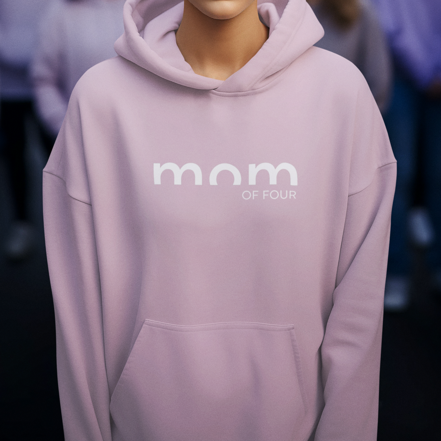 MAMA Hoodie MOM OF TWO personalisiert