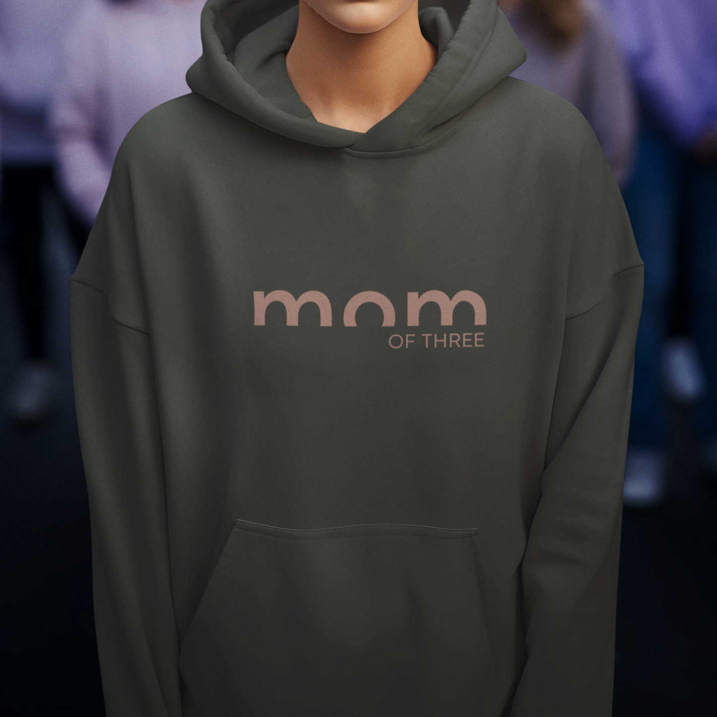 MAMA Hoodie MOM OF TWO personalisiert