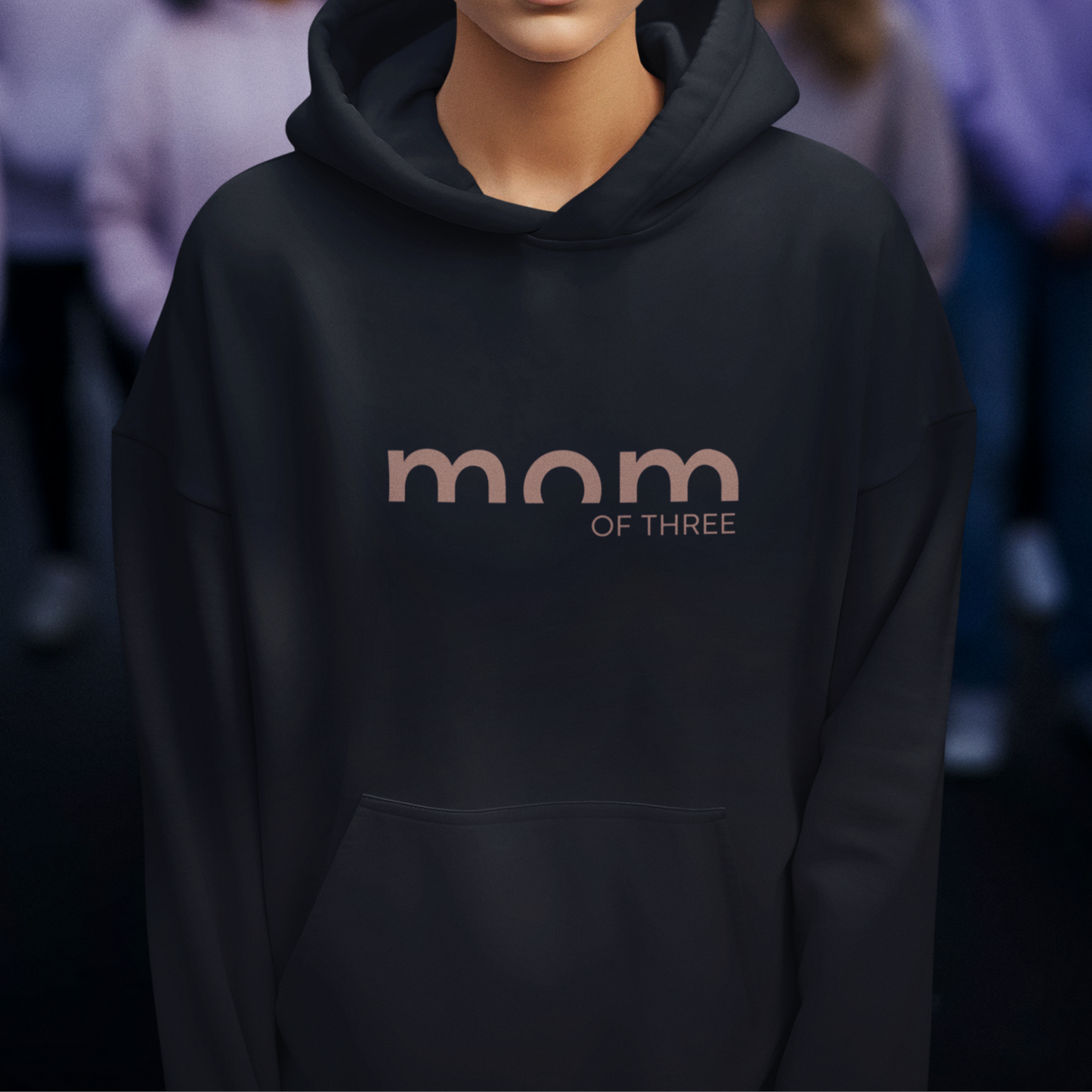 MAMA Hoodie MOM OF TWO personalisiert