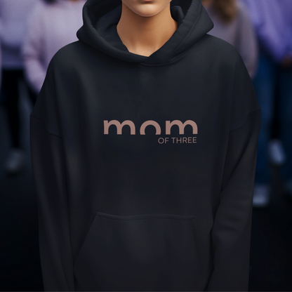 MAMA Hoodie MOM OF TWO personalisiert