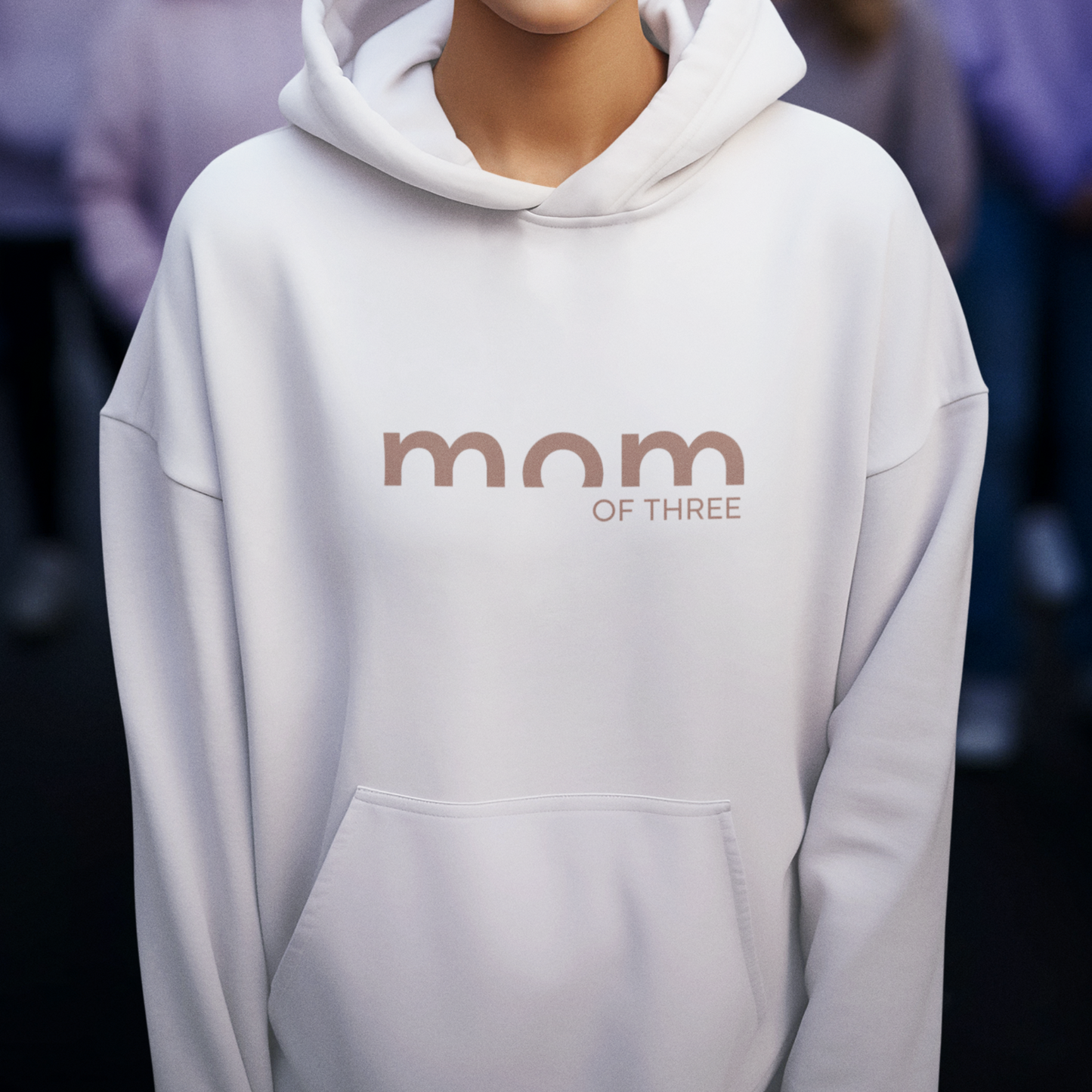MAMA Hoodie MOM OF TWO personalisiert