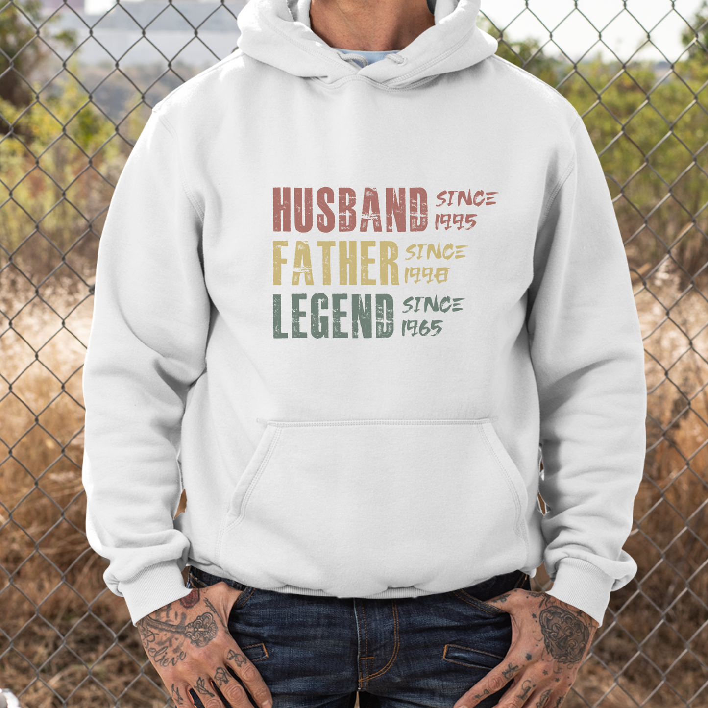 PAPA Hoodie LEGEND personalisiert