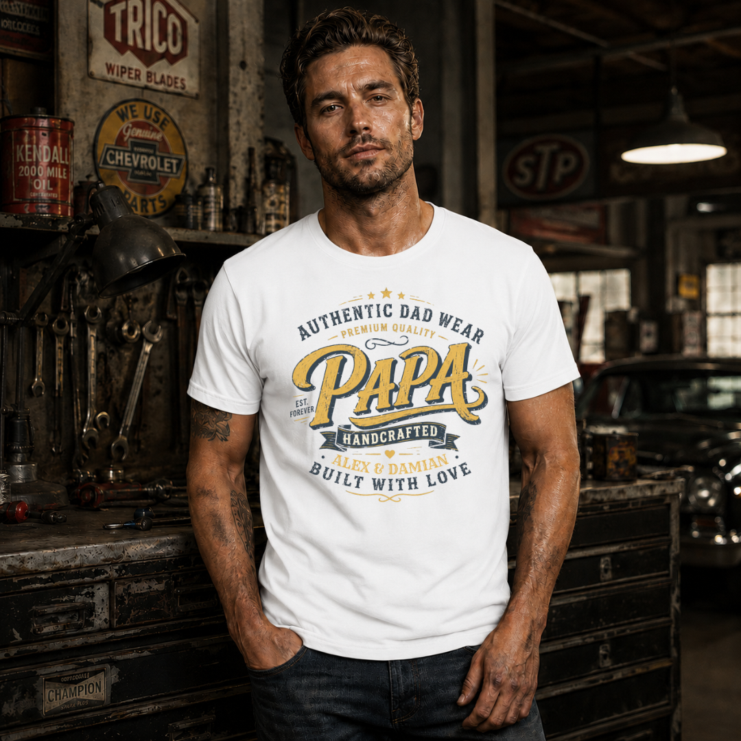 PAPA T-Shirt VINTAGE STYLE