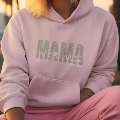 MAMA Hoodie SOLID ROCKS personalisiert